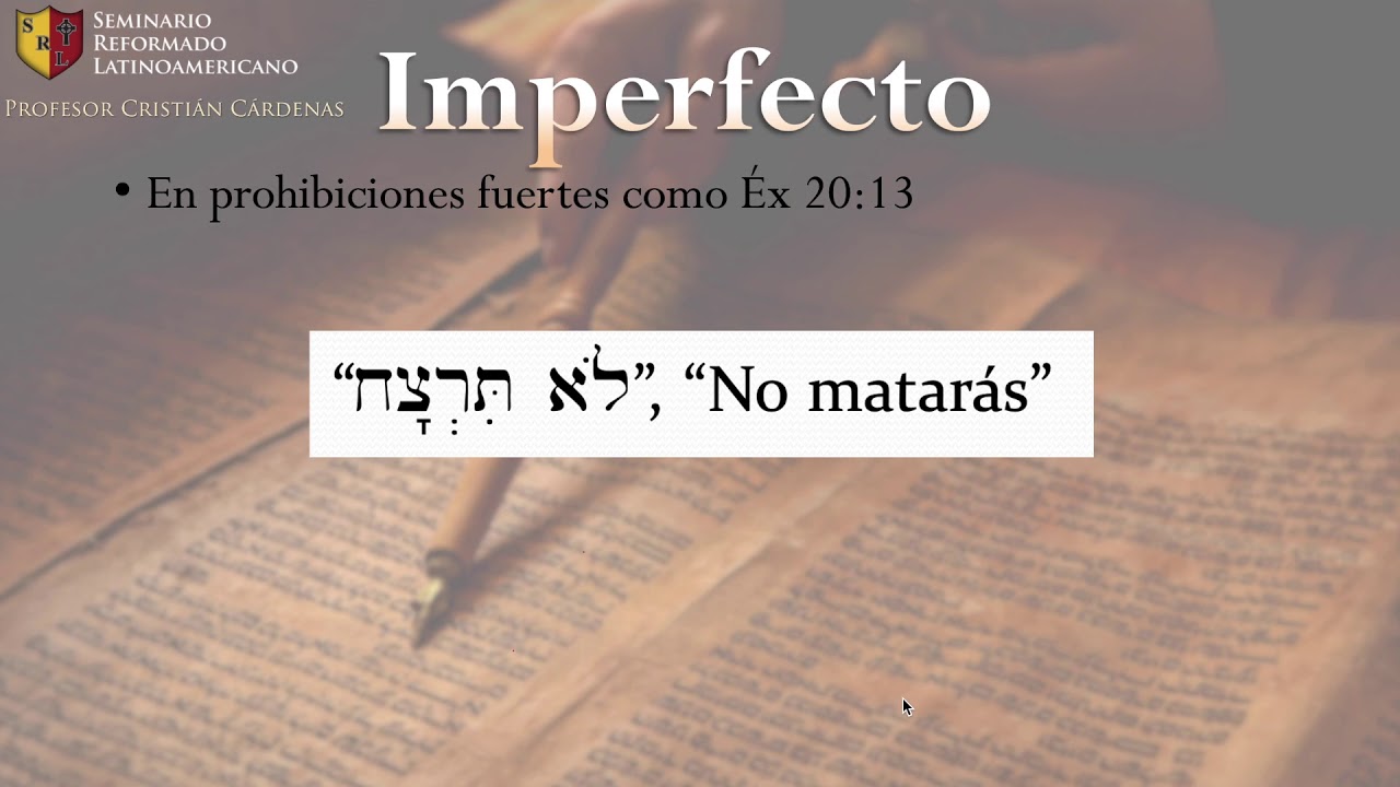 Introducción al Verbo Hebreo