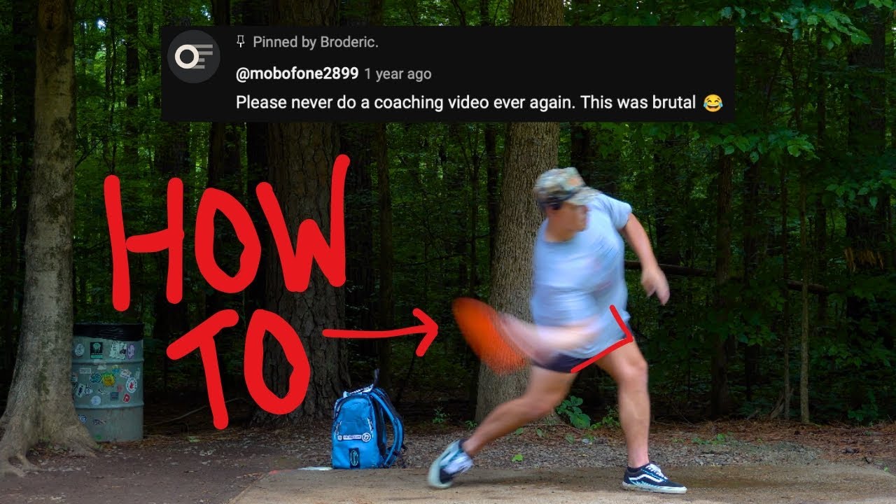 A New Way To Learn A Forehand - Disc Golf Tips