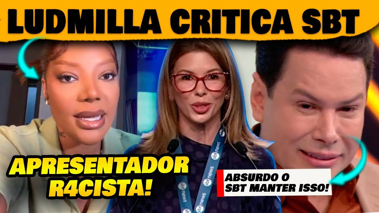 🚨Ludmilla critica SBT por manter Marc&atilde;o do Povo como apresentador contratado: 