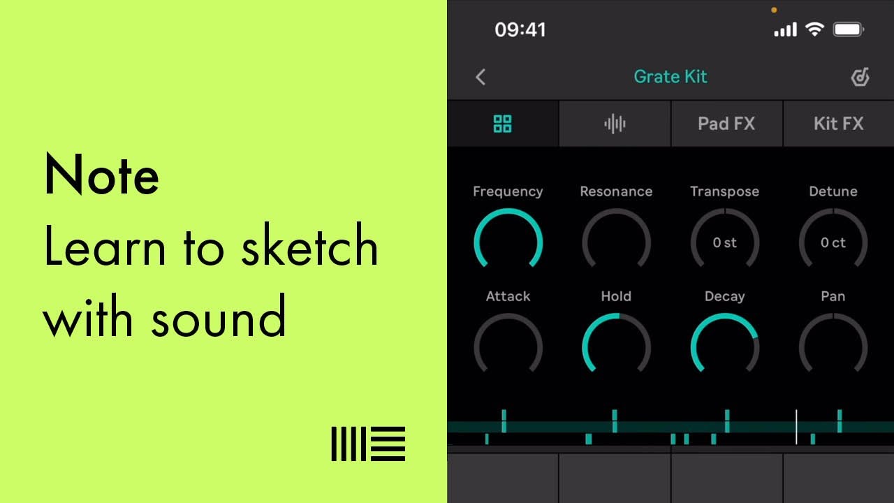 Learn Note: Sketching with sound