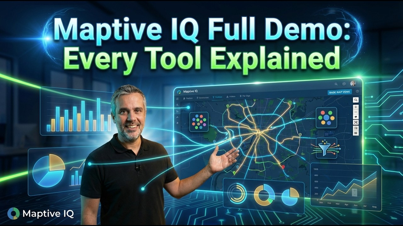 Maptive IQ Full Demo: Every Tool Explained (Grouping, Filters, Routing, Boundaries, Territories)