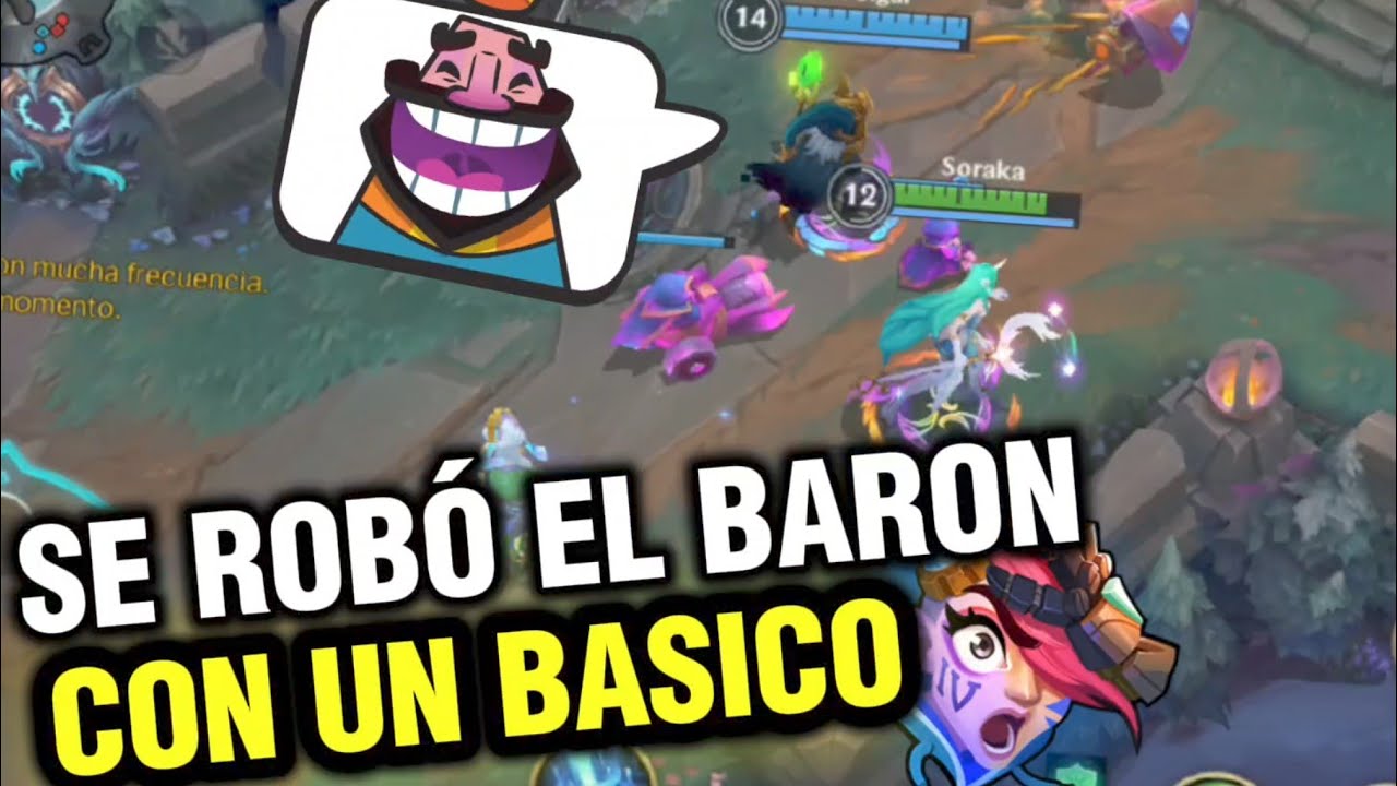 La mayor robada de BARON de la HISTORIA en Wild Rift!! 🤯