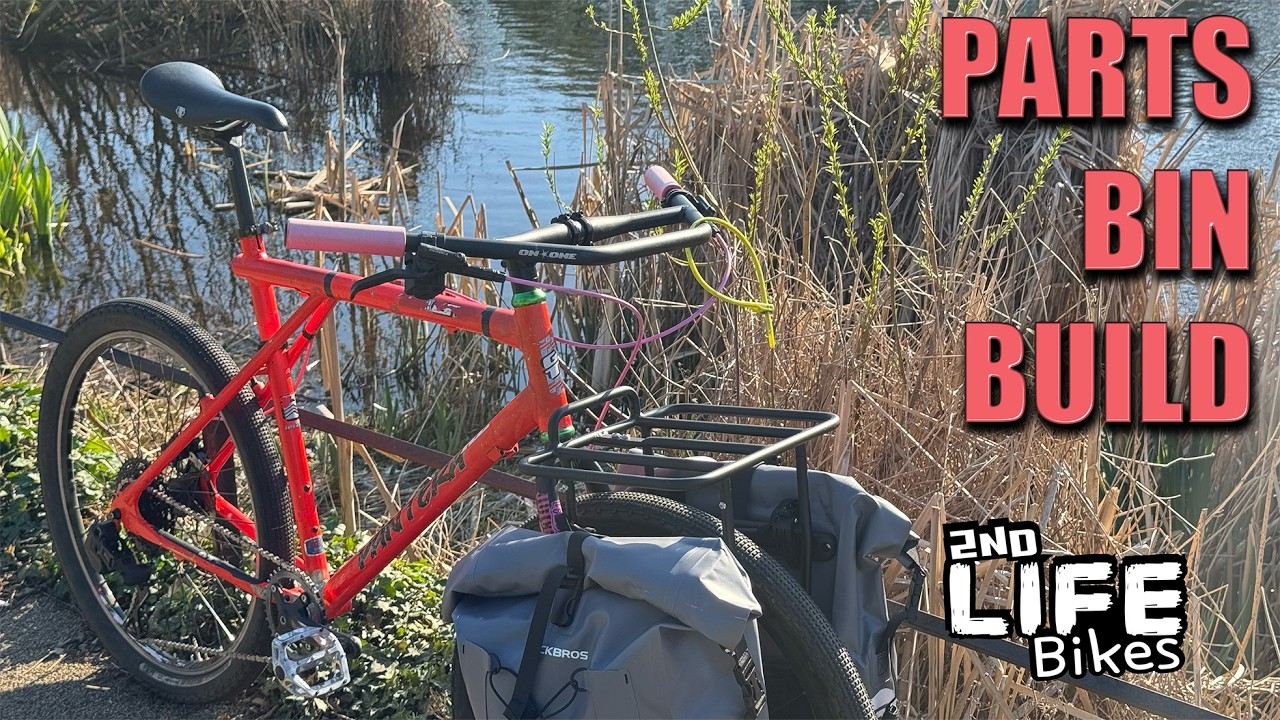 GT Pantera AL Restomod | Parts Bin Bike Build ft. Rockbros Panniers