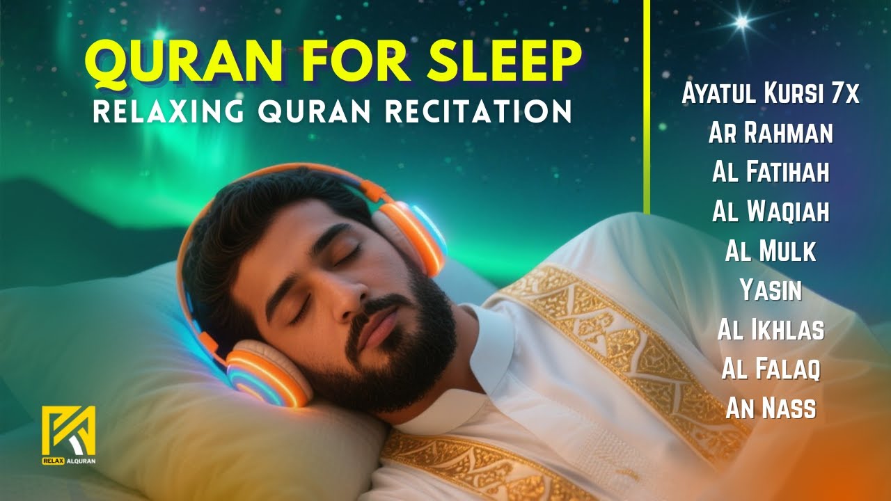 Quran recitation in a peaceful voice ✦ Alfatiha, Yasin, Arrahman, AlWaqiah, AlMulk