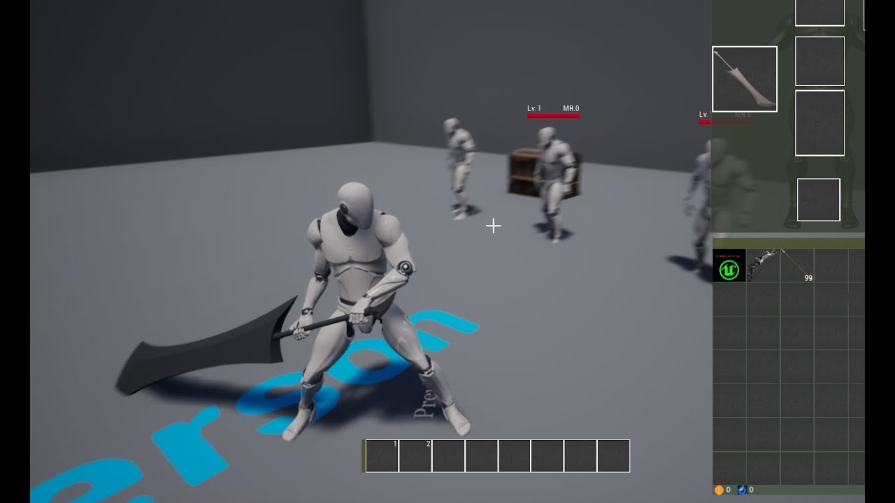 Melee Combat with Micro-Rotate