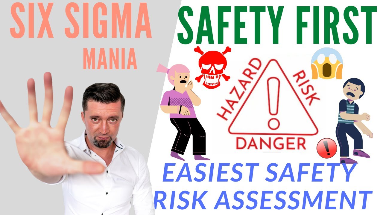 THE EASIEST METHOD - Safety risk assessment / Safety in projects / 5 step method.