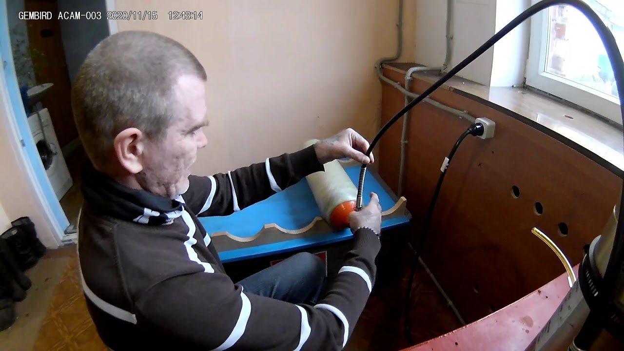 Заправка метало-композитного баллона ДАСВ посредством компрессора. 🙂 [15.11.20]  Читайте описание 🙂