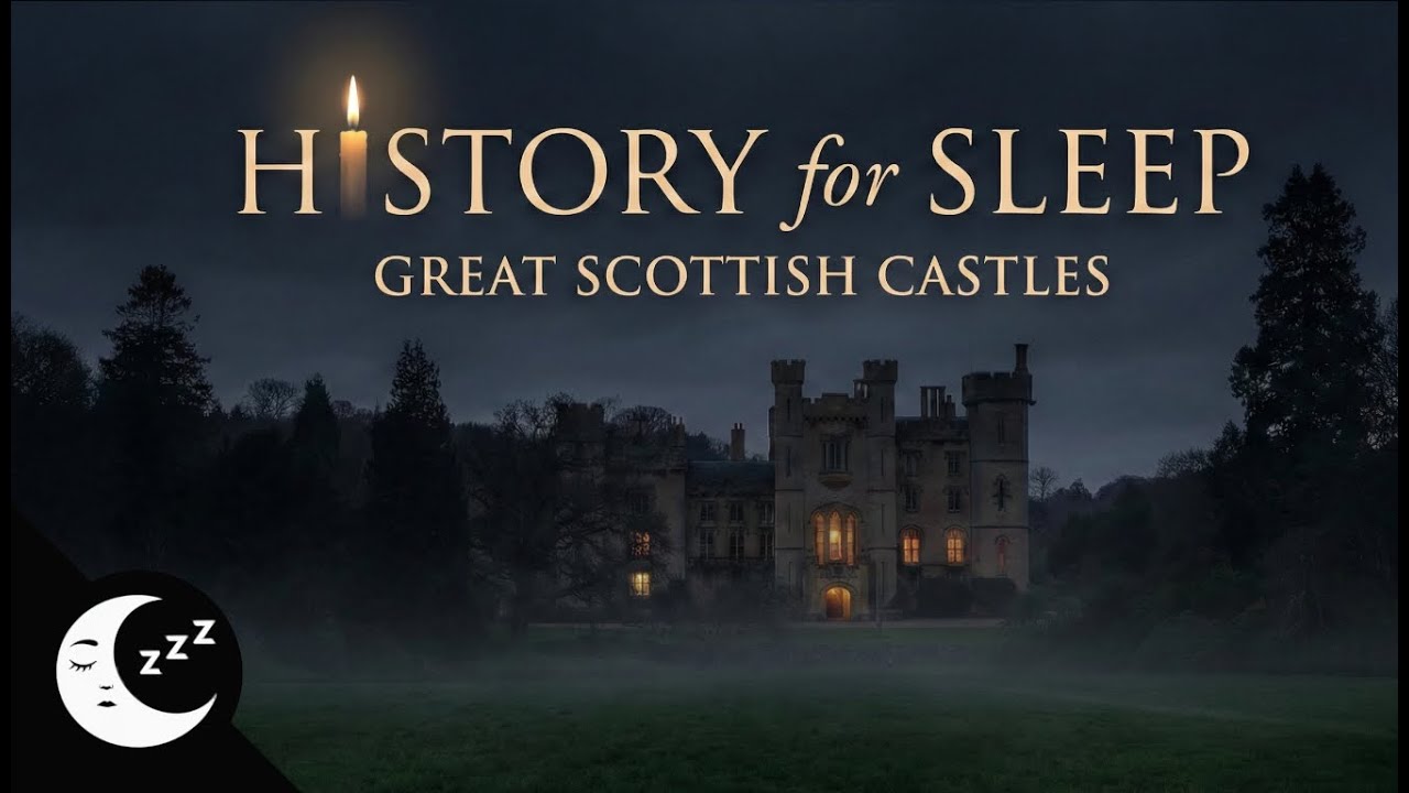 History for Sleep | Great Scottish Castles: Duns & Dunnottar (1hr Story + 1hr Rain & Fire)