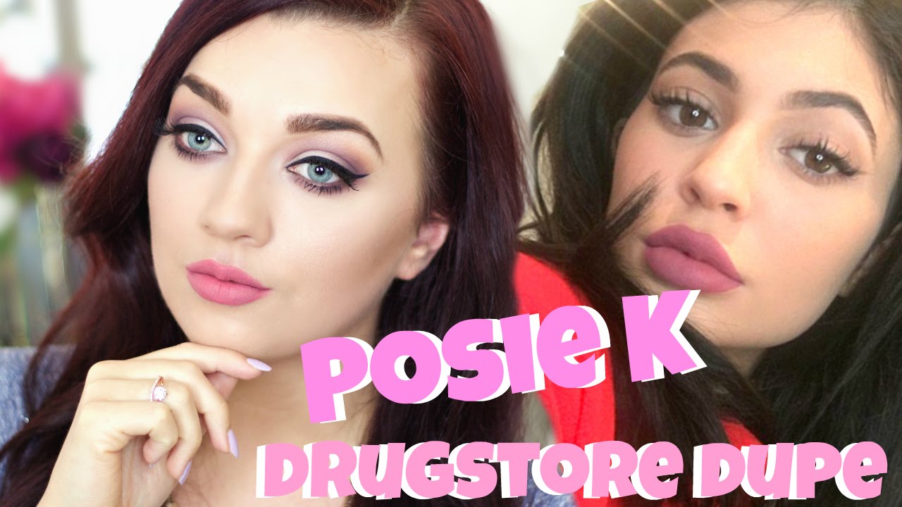 Kylie Jenner Lip kit Posie K | Drugstore Dupe