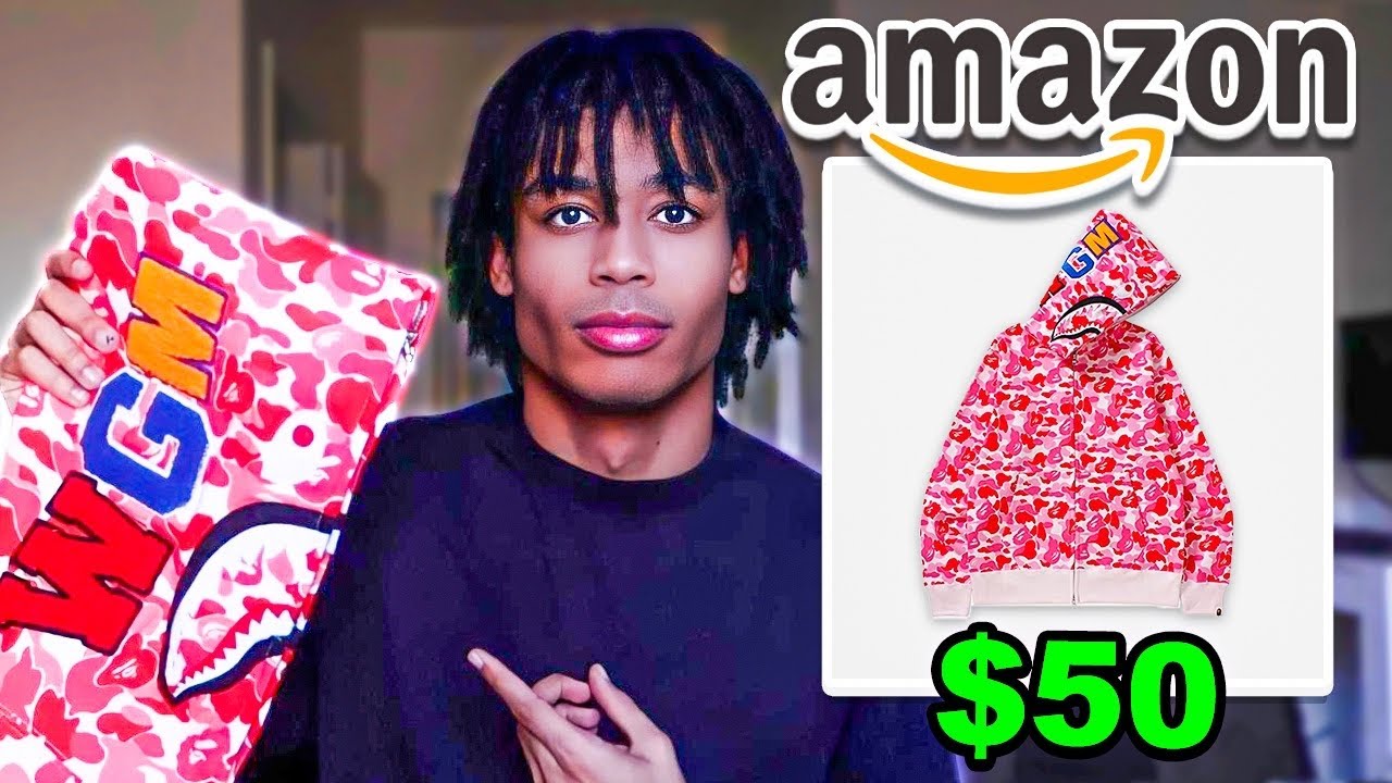 Толстовка Amazon Bape за 50 долларов