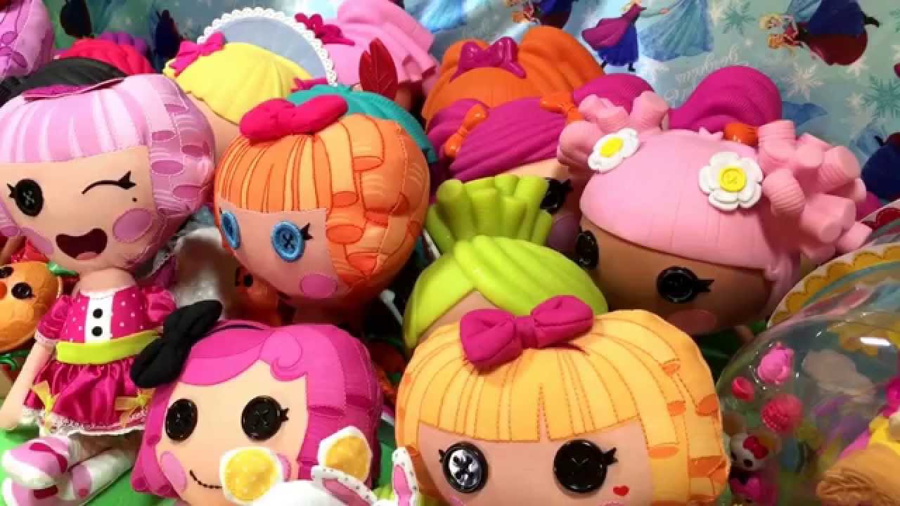 2 - Открытие огромной партии кукол Lalaloopsy Mercari, а также мягких кукол и говорящих шитьем гл...
