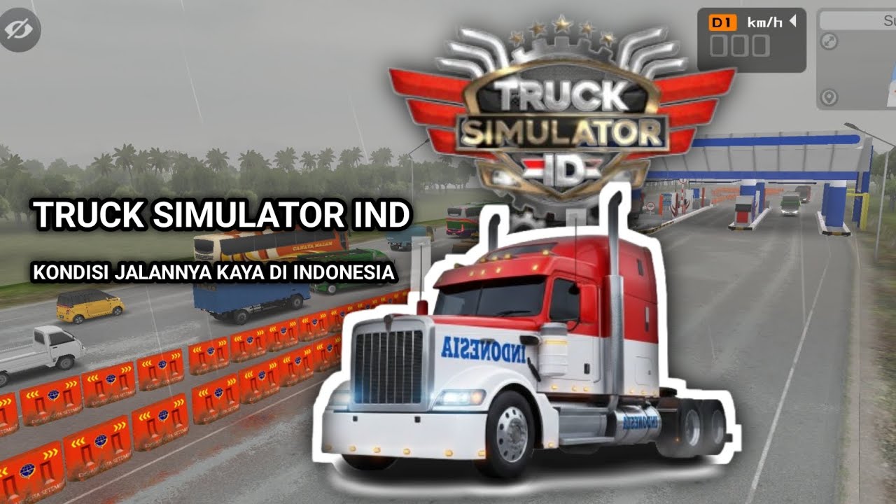 TRUCK SIMULATOR INDONESIA: Jalan Hancur, Perut Lapar, Untung Ada Pecel Lele!