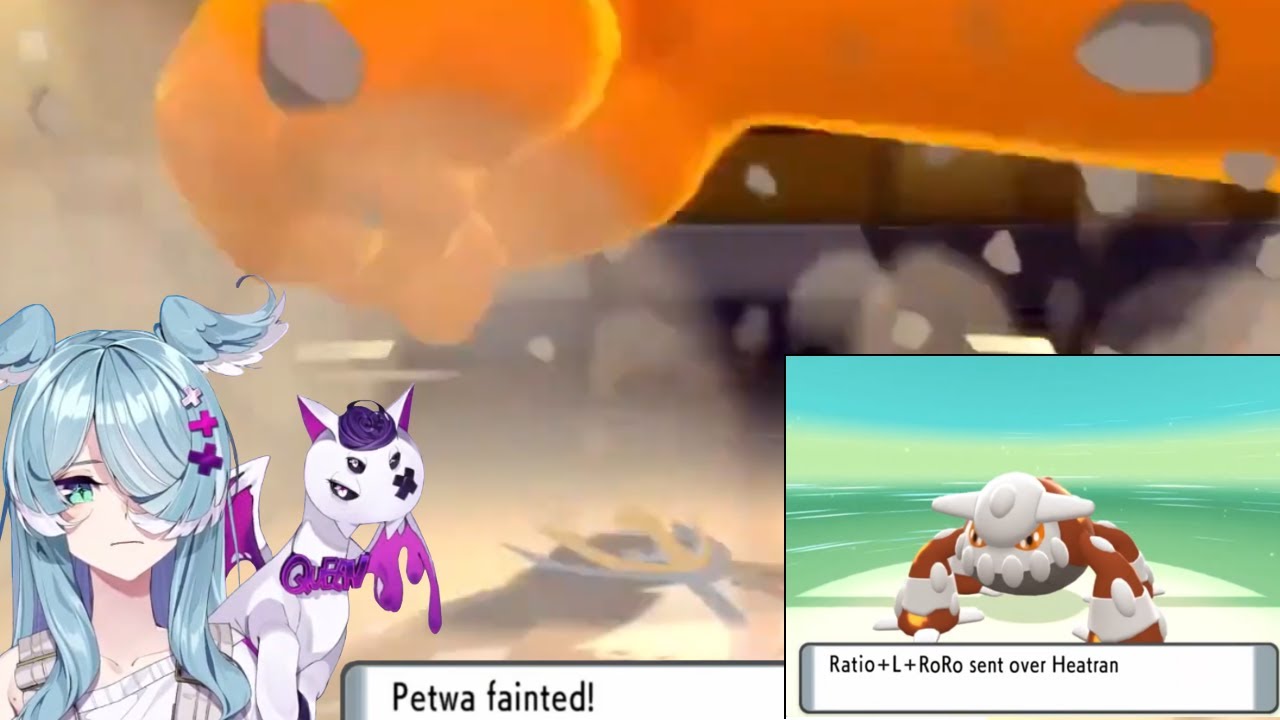 [Nijisanji EN] Elira accepts a viewer's challenge; gets crushed and is given a Heatran (Pokemon BD)