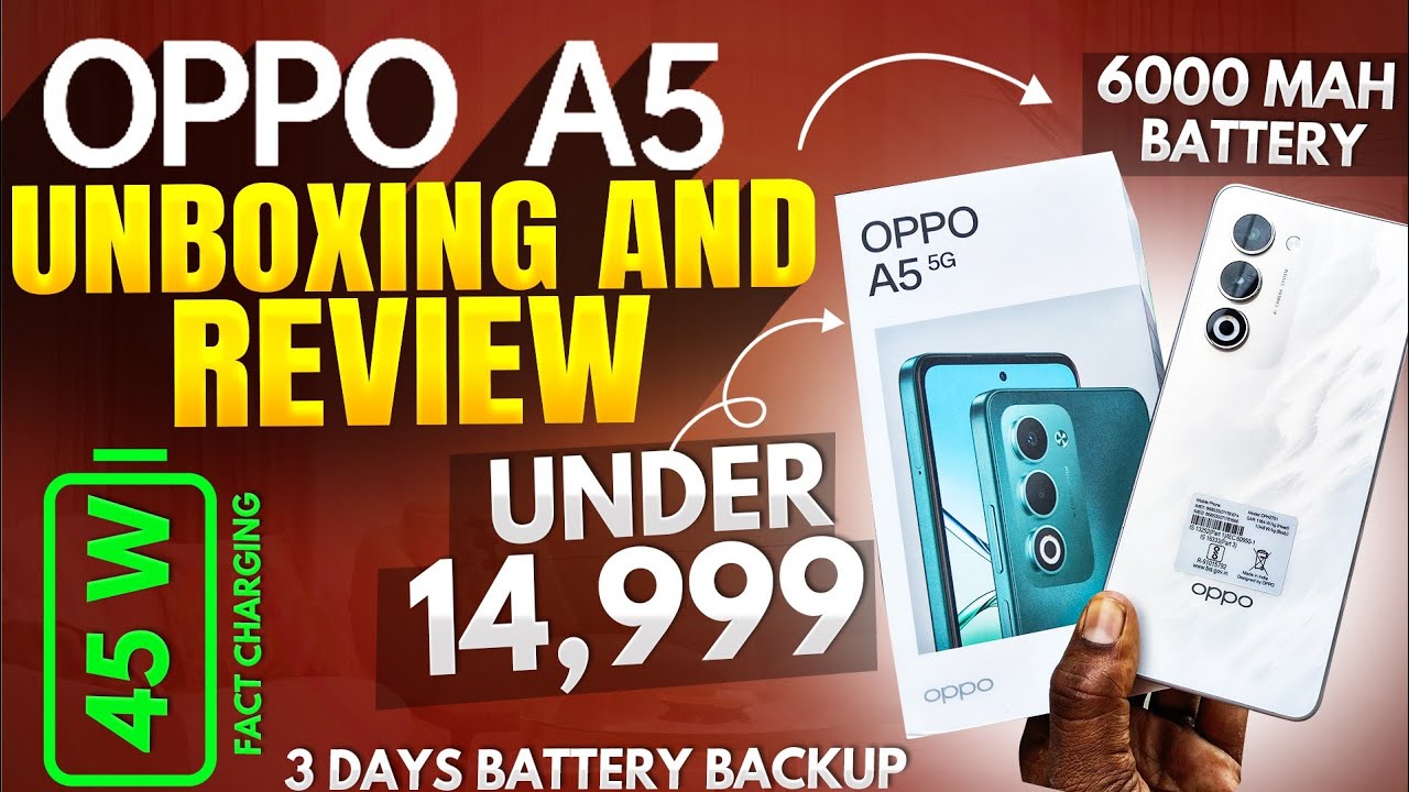Oppo A5 5g Unboxing and quick review in telugu | Best Battery backup Mobiles Under 10k |Best Mobiles