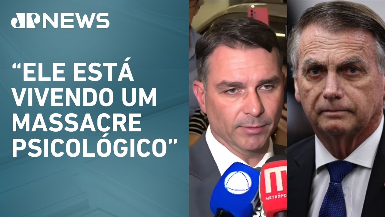 URGENTE: Flávio atualiza quadro de saúde do ex-presidente Jair Bolsonaro e critica STF