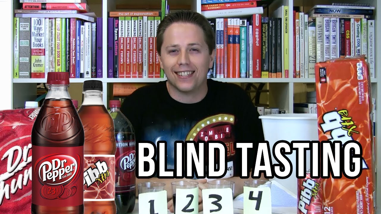 Blind Tasting the Peppers (Dr Pepper, Pibb Xtra, Dr Thunder, Dr. Perky) (Soda Tasting #15)