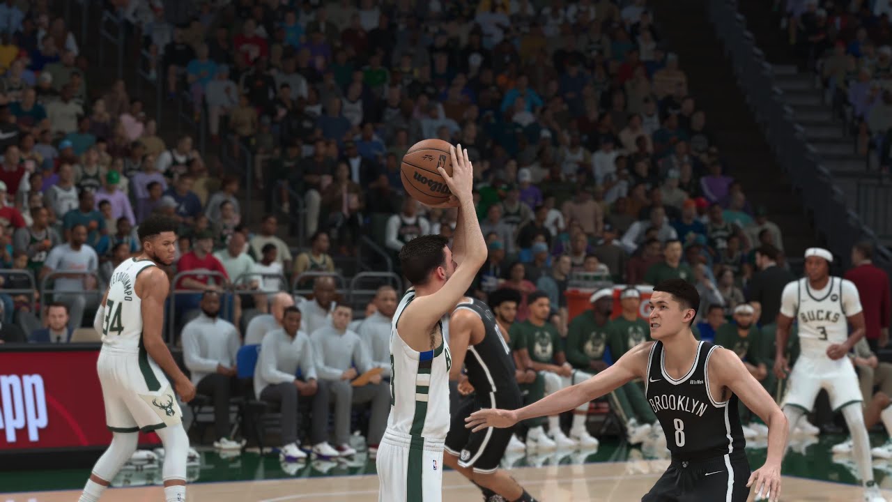 NBA 2K26 - NBA - Career Mode - Nets @ Bucks - PS5 Pro Enhanced Gameplay - No Commentary