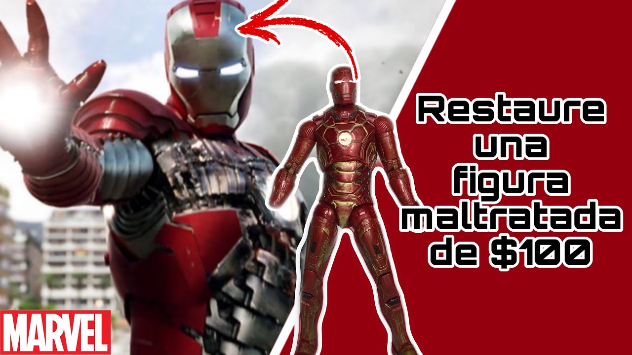 TUTORIAL EN ESPAÑOL || Custom Iron Man mark 5 || Marvel legend figure || #marvel