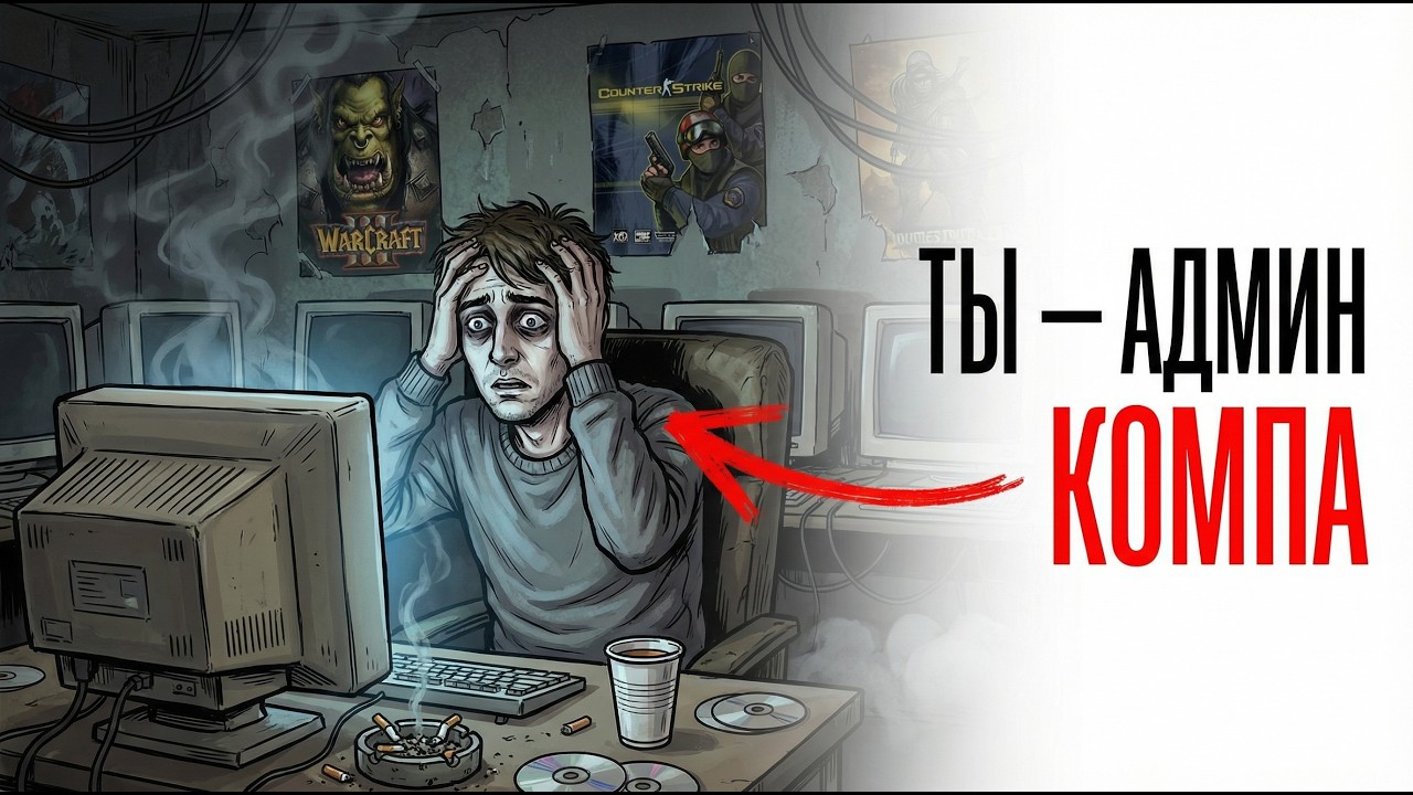 ТЫ — АДМИН «КОМПА» (И ЭТО ВСЯ ТВОЯ ЖИЗНЬ)