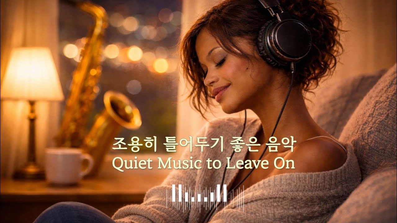  ☕️💽조용히 틀어두기 좋은 음악Quiet Music to Leave On