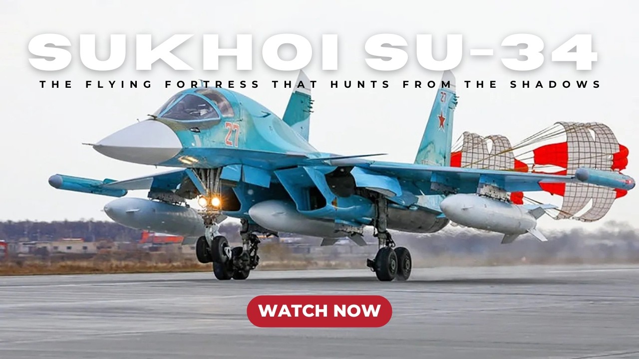 Sukhoi Su-34 Cockpit: The Flying Fortress That Hunts from the Shadows