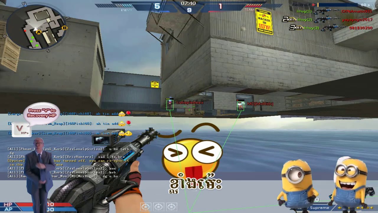 Matbyte Aimbot VIP hack GamePlay 2017