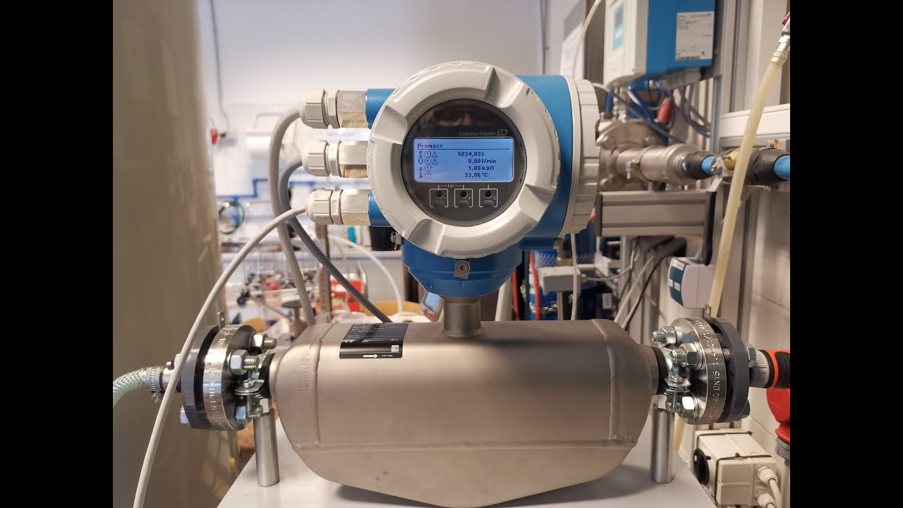 Simulation Coriolis Promas S 300 -Environmental Technology Laboratory - English version with text