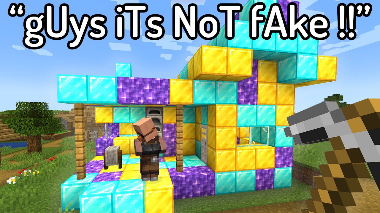 Самые смешные фейковые скоростные прохождения Minecraft за всю историю...