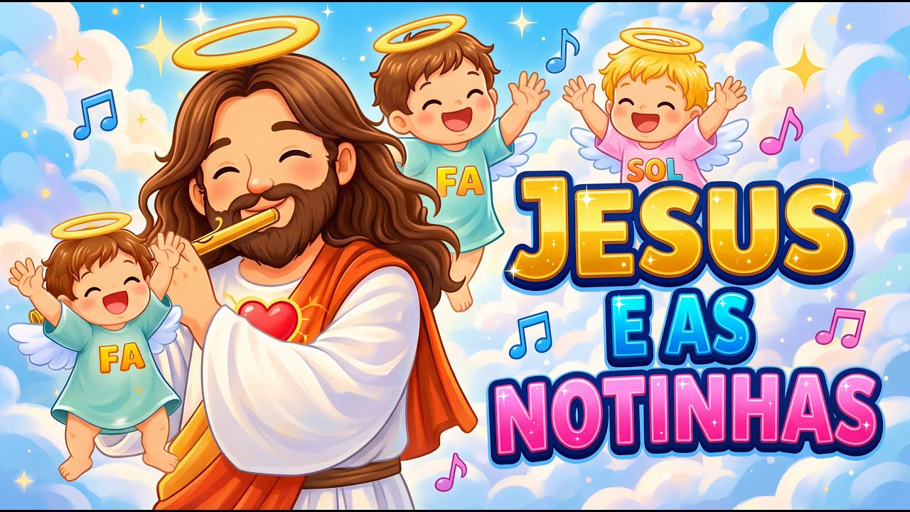 Musica Cristã Infantil - Jesus e as Notinhas | HOUVE LUZ - Educativo