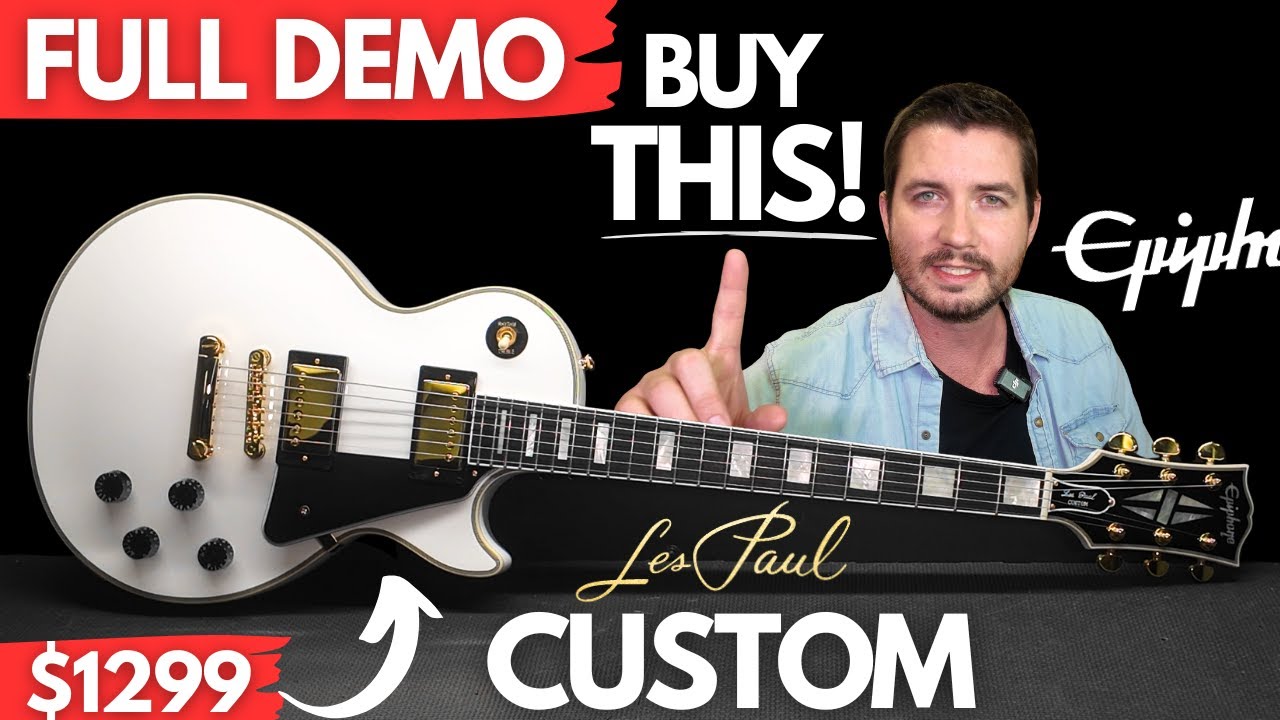 Купите ЭТУ Epiphone Les Paul Custom (1299 долларов, IBGC против Gibson USA 70-х годов)
