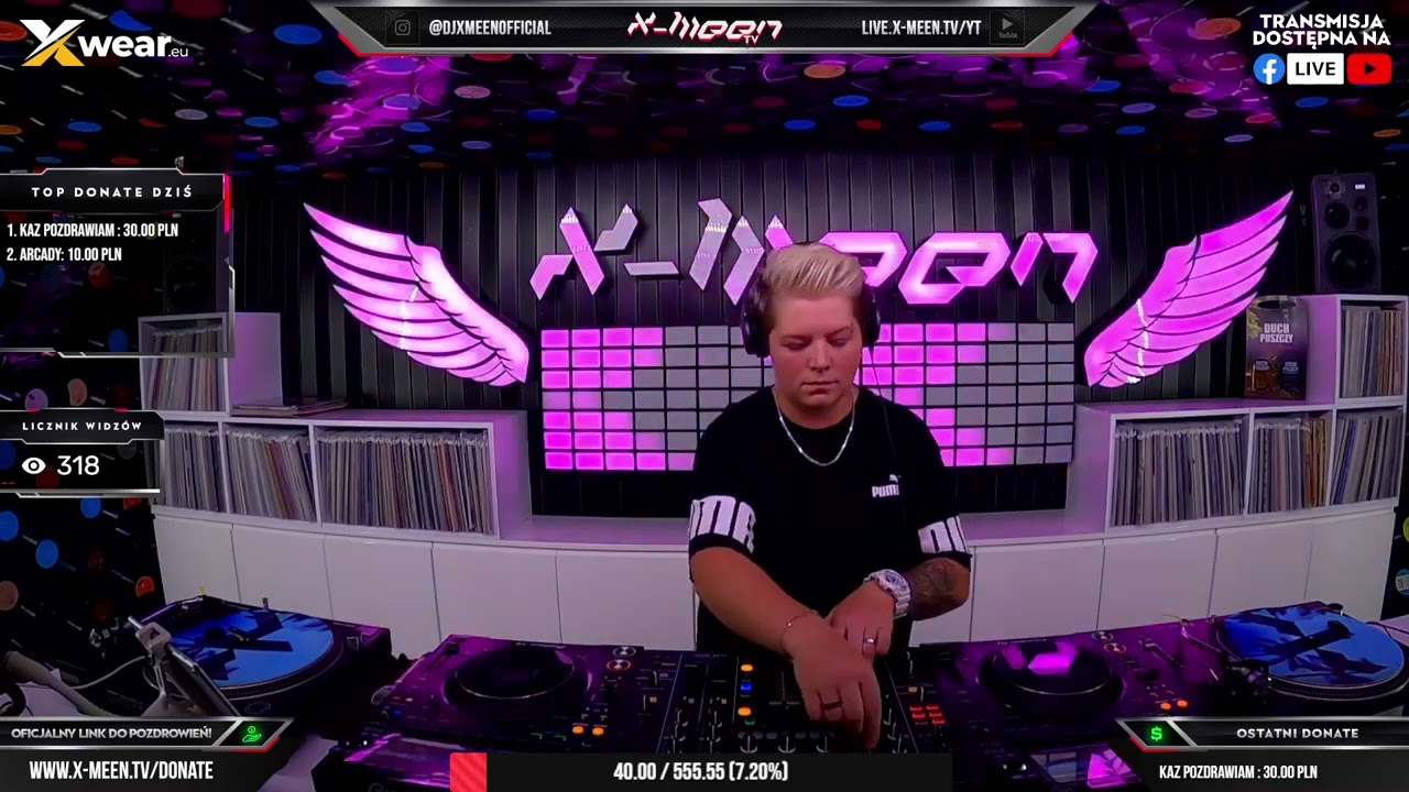 X-MEEN ON AIR 01.08.2022  (CITOS, DJ ALPHA, DEGREE) - DEGREE LIVE MIX