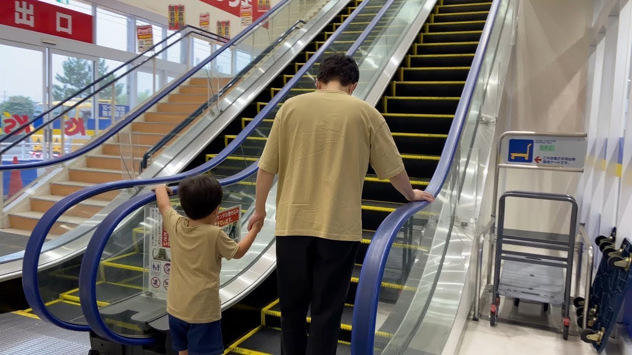 【Japanese Escalator】ケーズデンキ西尾店・日立エスカレーター