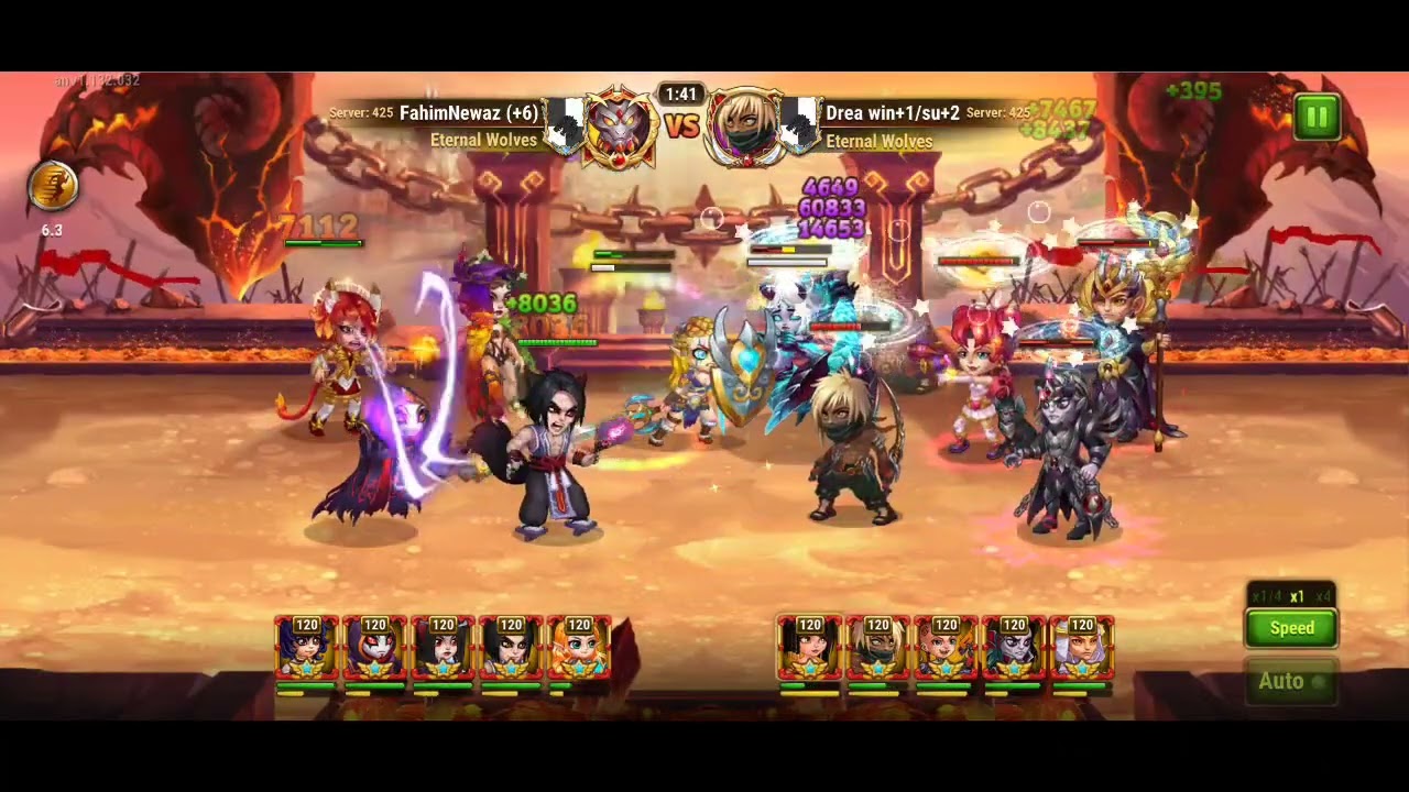 Hero Wars Mobile- Satori vs 400k EDD