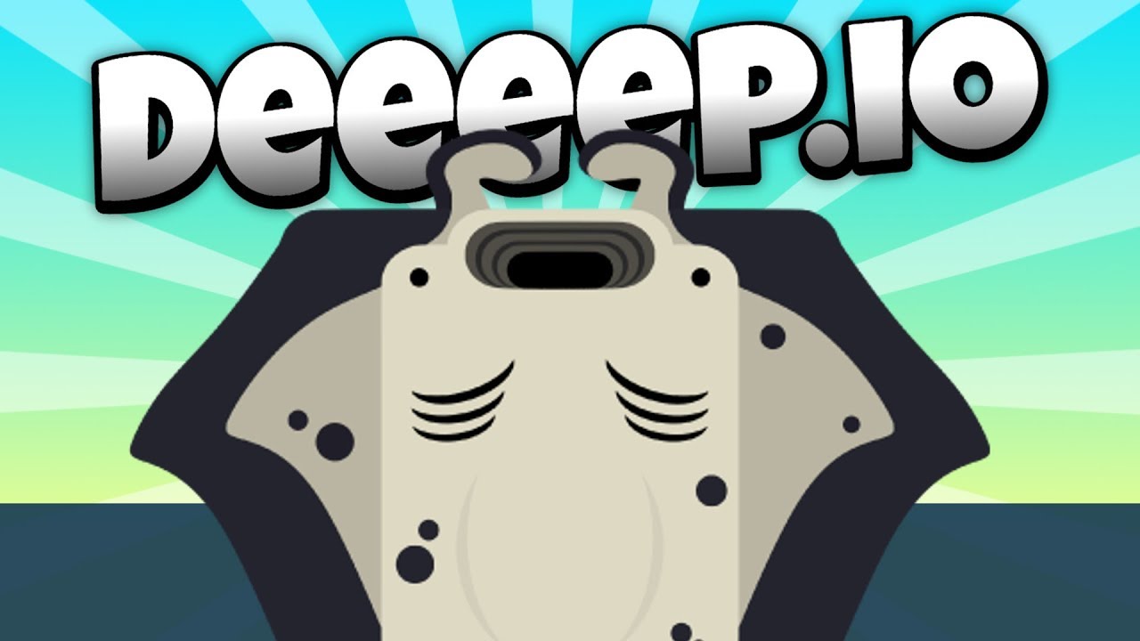 The CRAZY new MANTA RAY! - Lets Play Deeeep.io Gameplay - Beta