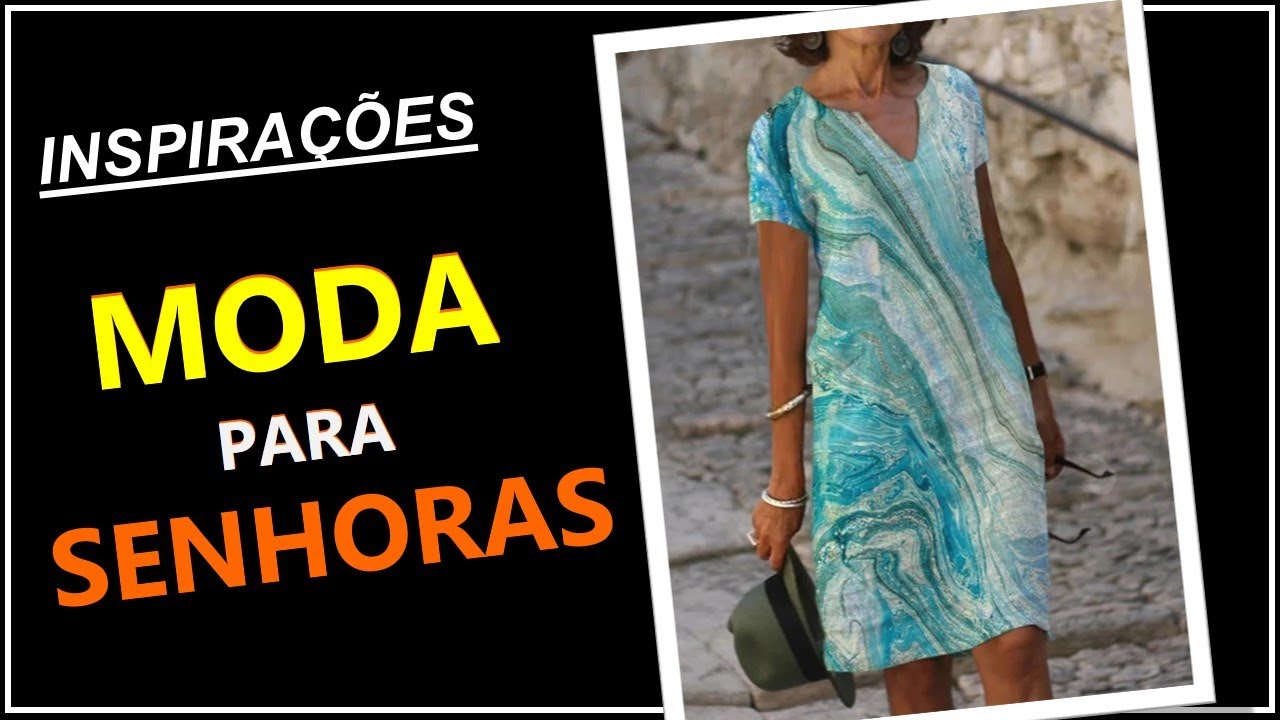[ Moda Para Senhoras ] Belíssimas Roupas Para Senhoras - Moda Feminina ❤️