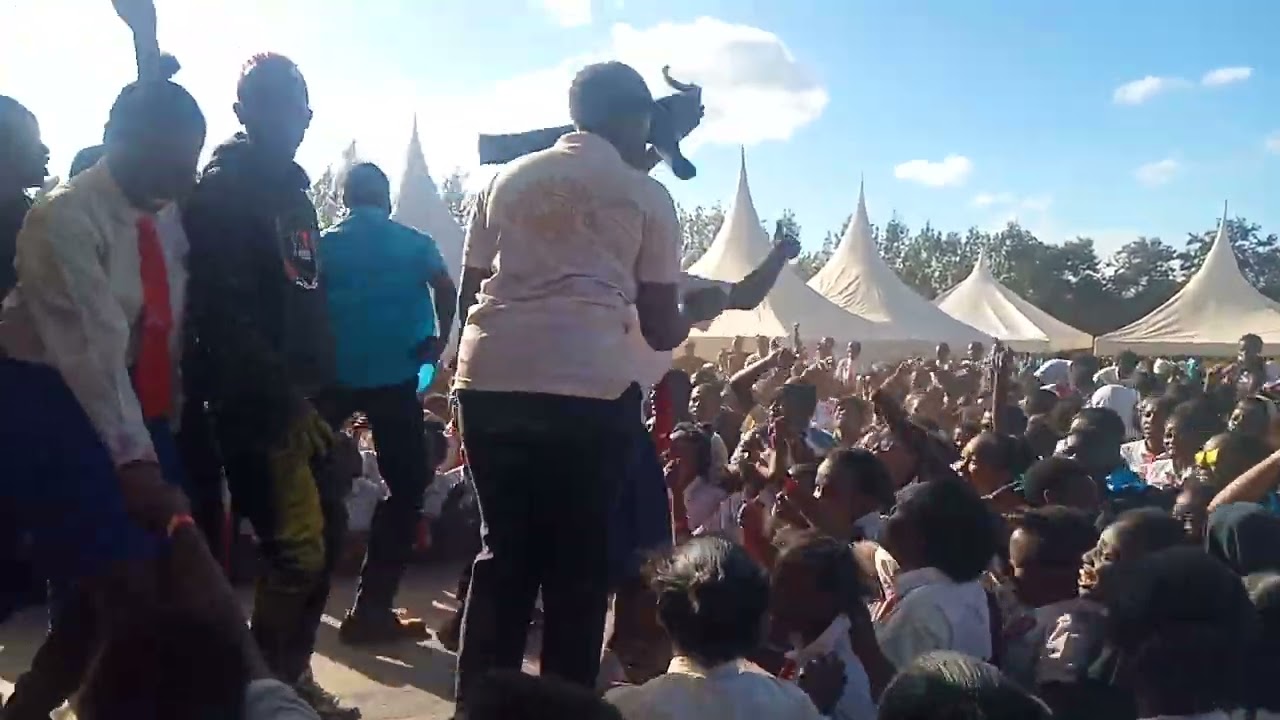 #dj meja Mike at kathiani girls #cultural day