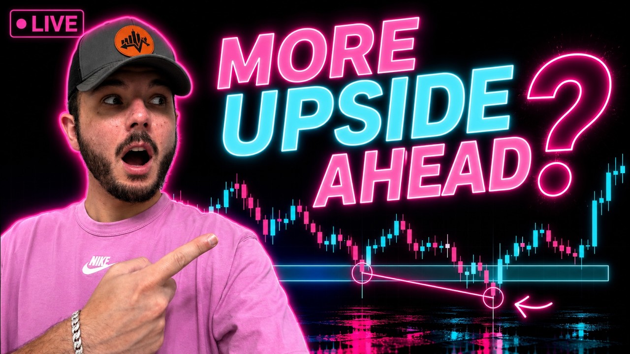 Bitcoin Bouncing: Can It Continue Higher? (LIVE Analysis)