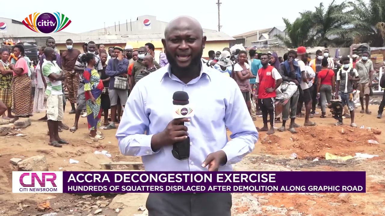 Accra: Taskforce clears unauthorised structures along Graphic Road | Citi Newsroom