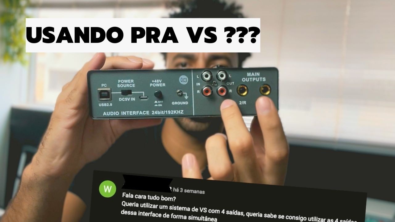 Respondendo Dúvidas - Interface de Áudio TEYUN Q24