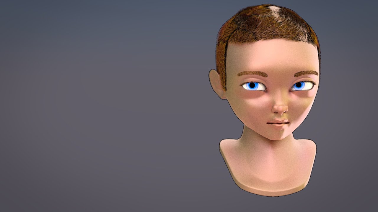Modeling An Anime Style Head in Blender 2.58 (Part 1)