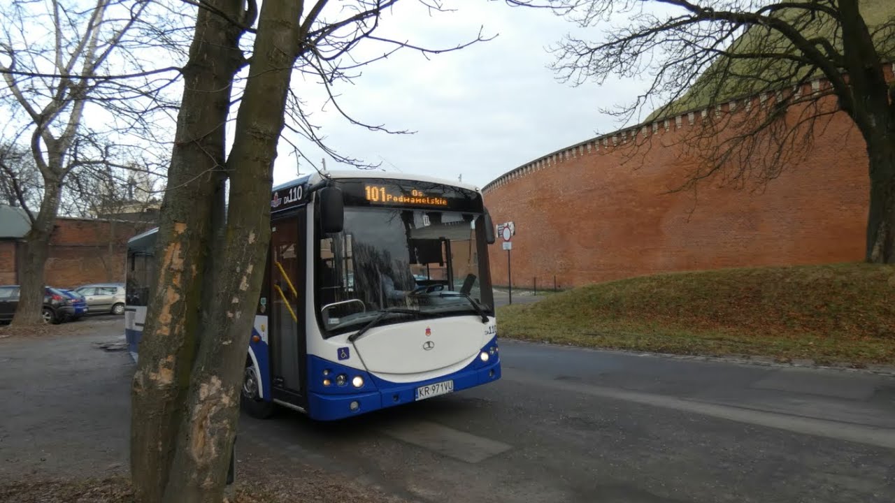 MPK Kraków - Linia 101 | Autosan Sancity 9LE | Kopiec Kościuszki - Osiedle Podwawelskie