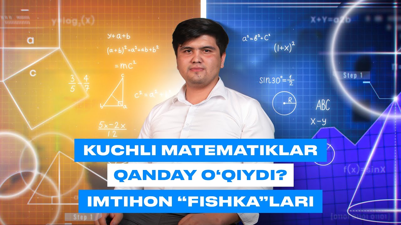 📚 Matematika imtihoniga qanday tayyorlanish kerak?