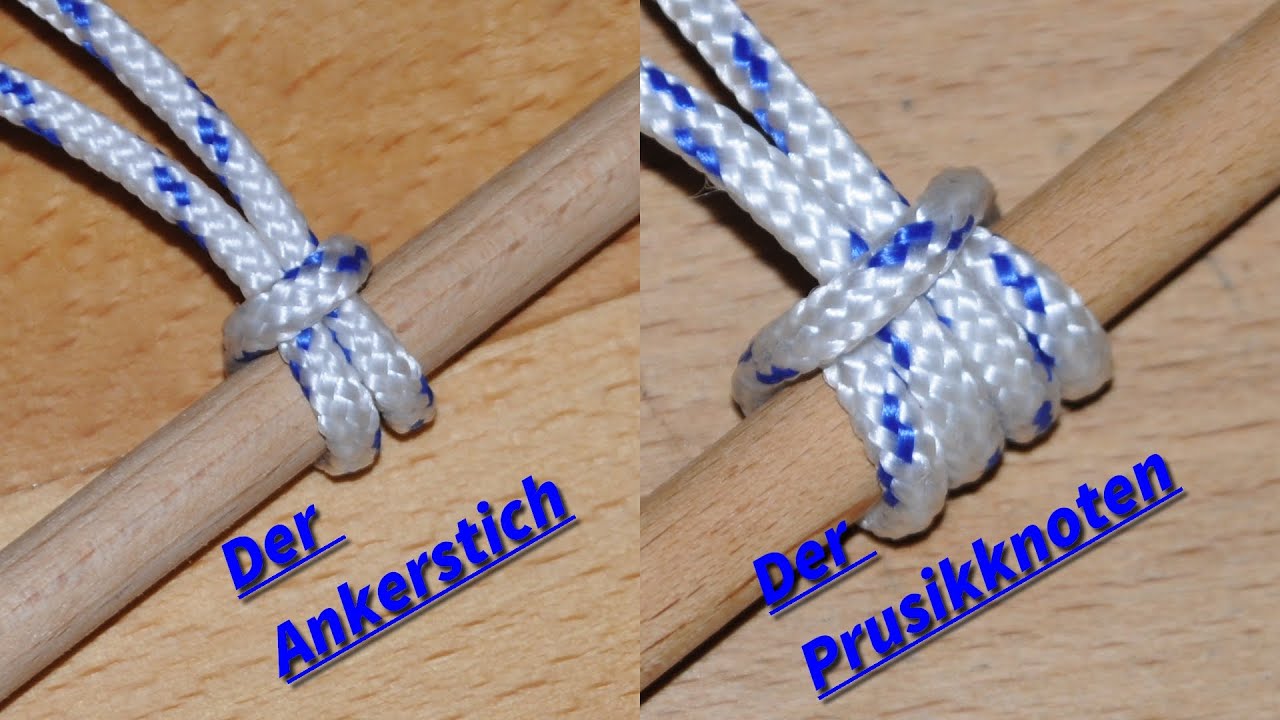 Der Ankerstich / Prusikkoten