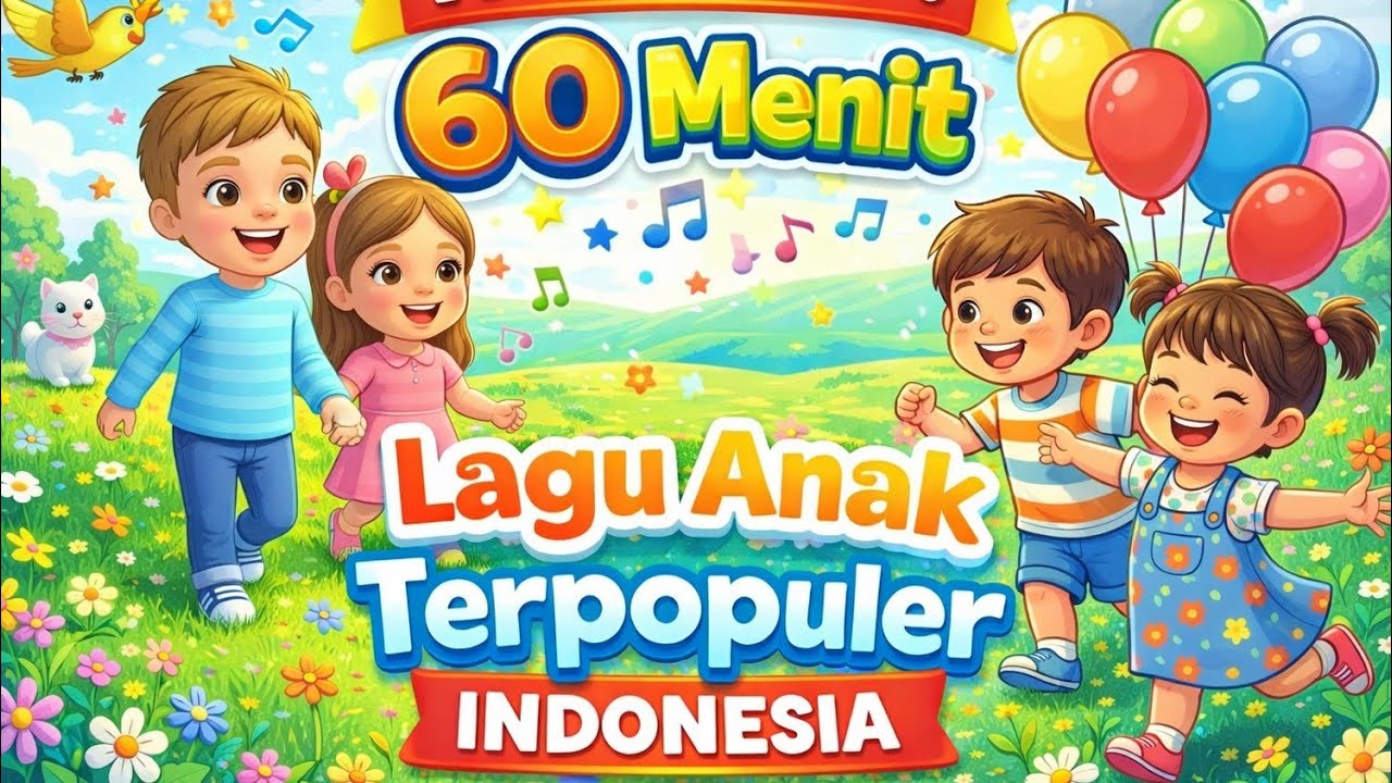 NONSTOP! 60 Menit Lagu Anak Indonesia Viral 2026 🎵 Anti Bosan!