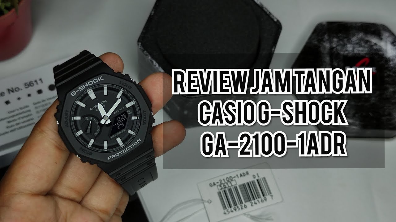 REVIEW JAM TANGAN G-SHOCK GA-2100-1ADR