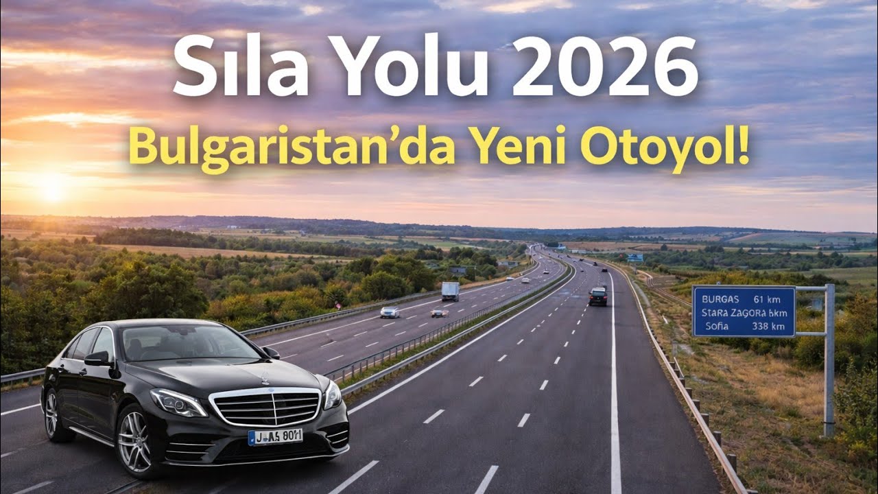Sılayolu 2026 Bulgaristan'da Yeni Otoyol