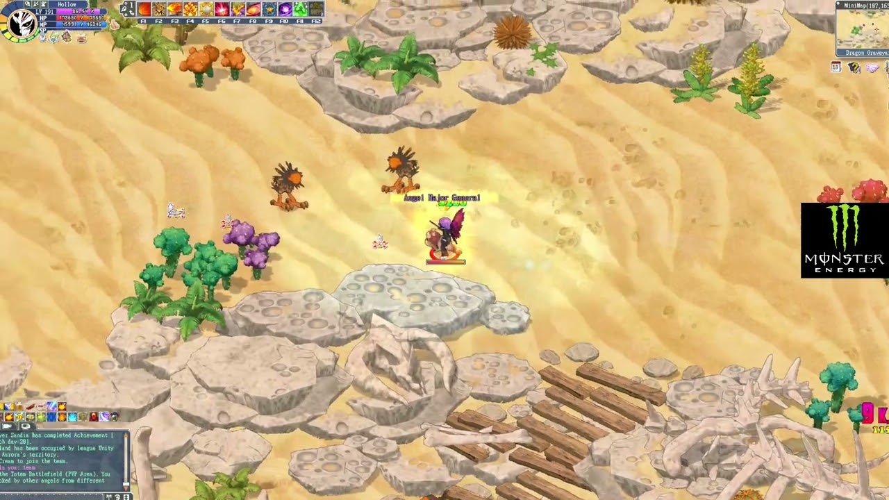 Angels Online - FULL TOTEM WAR - Hollow on call??  AOPVP New Expansion Pharaoh xD