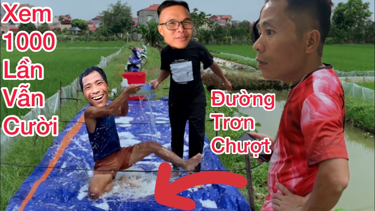 PHC | Thử Thách Vận Chuyển Nước Trên Sàn Xà Bông đội Nào Sẽ Chiến Thắng #phc #teamphd