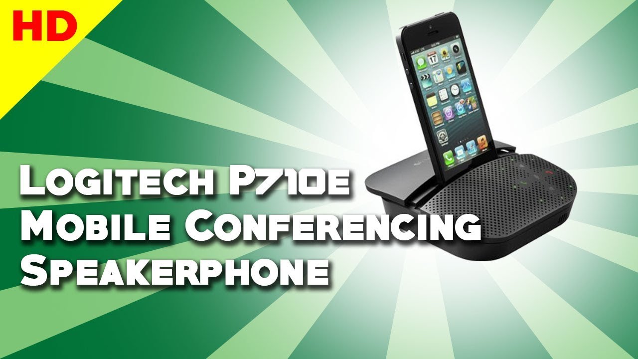 Logitech P710e Mobile Conferencing Speakerphone