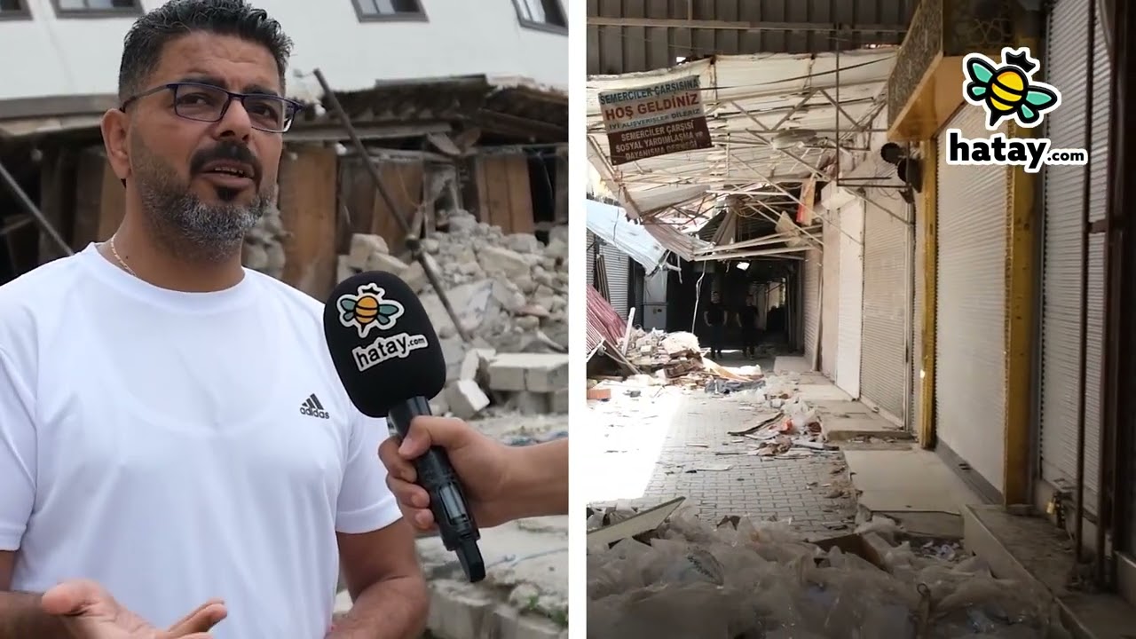 Depremde ailesini kaybeden Mahmut Gülcü, Acısına rağmen  ilk günden itibaren sahada çalışıyor